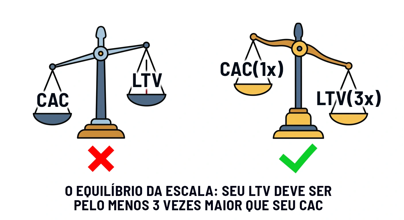 CAC maior que LTV