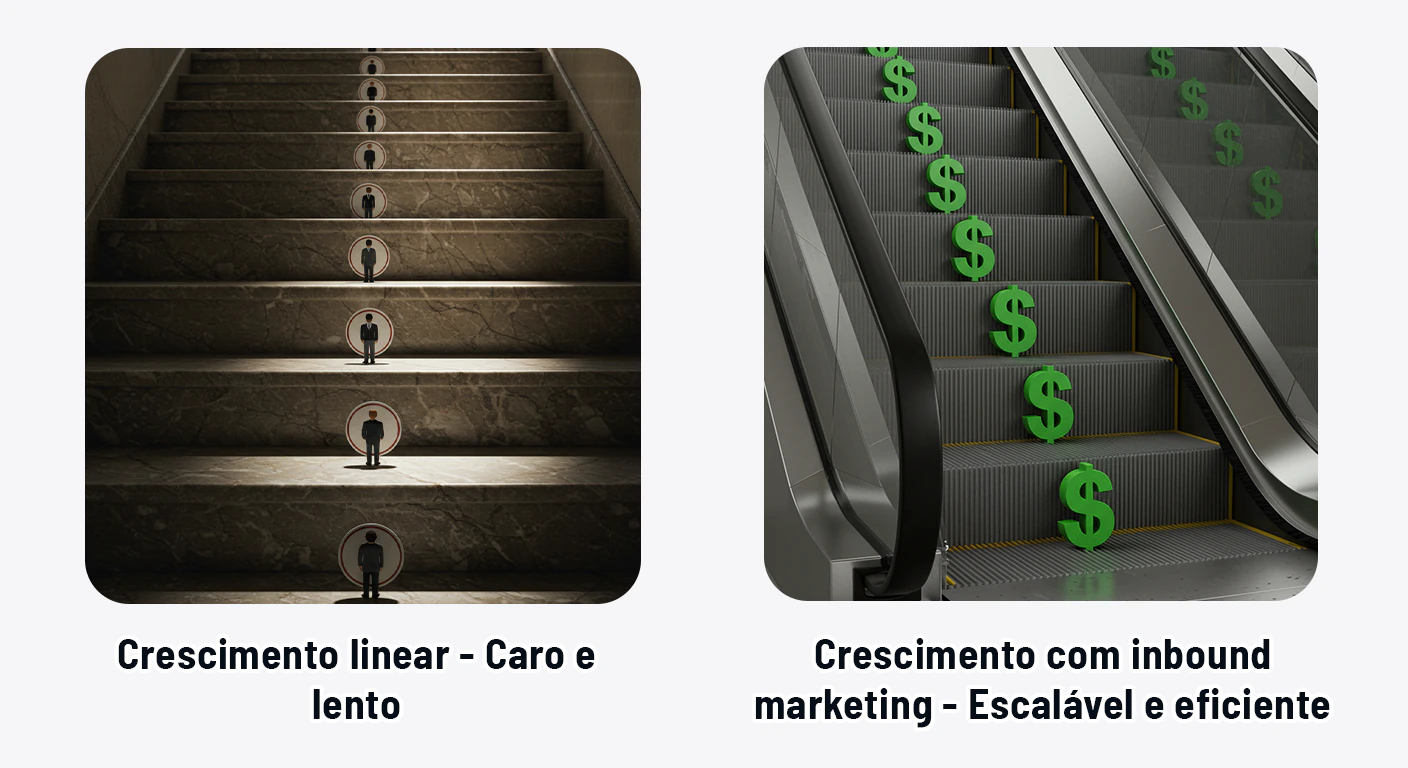 Crescimentos diferentes